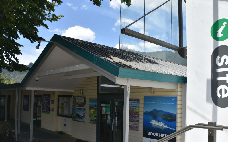 Picton iSITE Visitor Centre. 