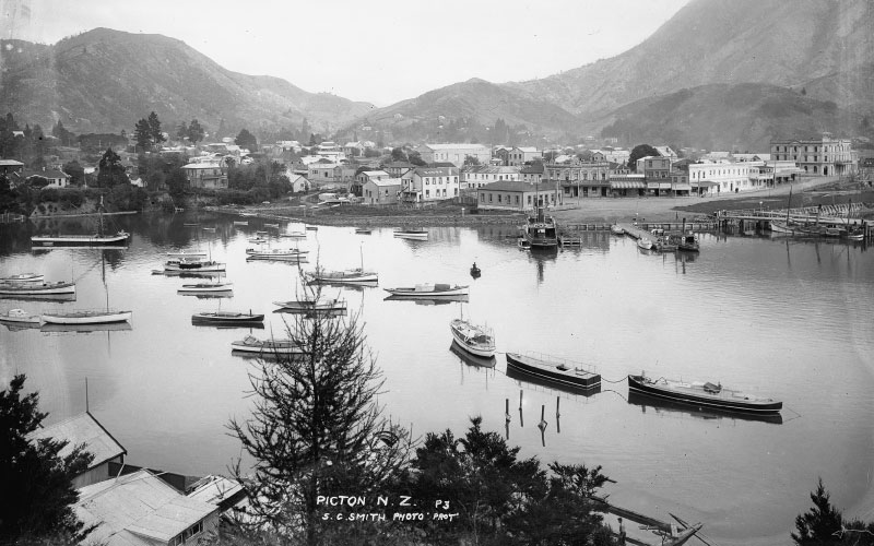 Historic Picton - Source: Alexander Turnbull Library
