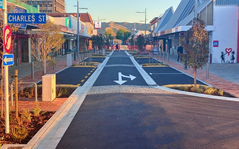 ​The Market Street Revamp has marked its first significant milestone, opening to vehicles from Arthur to High Streets this morning
